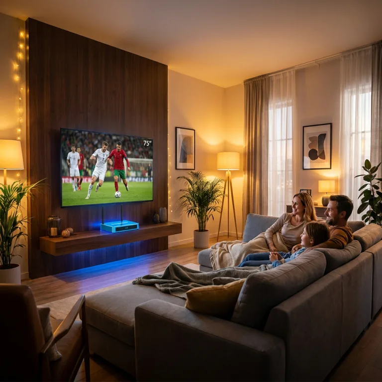 Magabox Family Living Room Evening